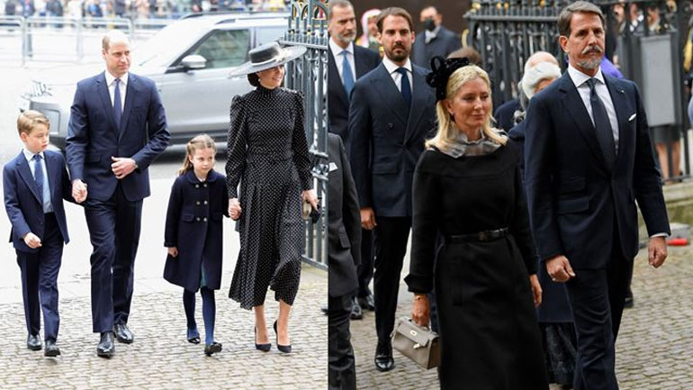 To dress code των royals της Ευρώπης στο μνημόσυνο του Πρίγκιπα Φιλίππου