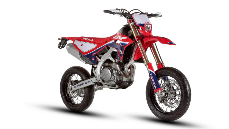 Το πανίσχυρο Supermoto CRF450RX.