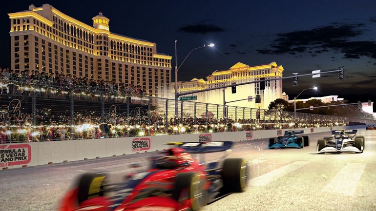 Νέο Grand Prix Las Vegas. Τα μονοθέσια θα τρέχουν ανάμεσα στα διάσημα καζίνο από το 2023
