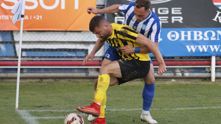 Super League 2:  Μοιρασιά (1-1) για Αιγάλεω και ΑΕΚ Β’