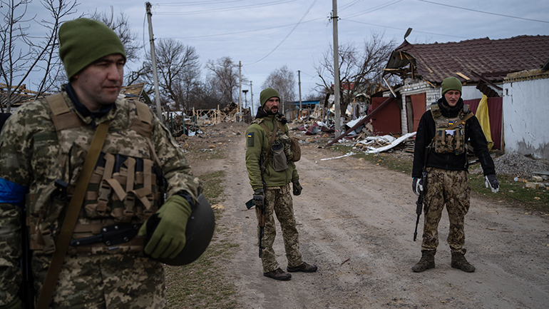 Βρετανία: «Οι ουκρανικές δυνάμεις συνεχίζουν να προωθούνται έναντι των ρωσικών κοντά στο Κίεβο»