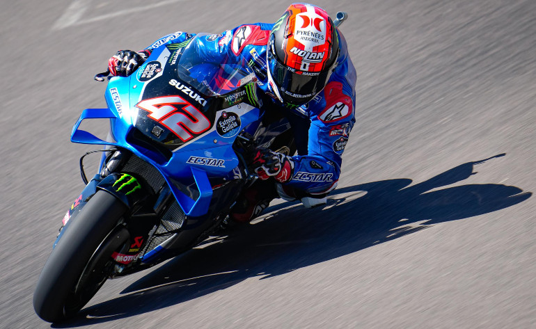 Εξαιρετικός ο Alex Rins έφερε τη Suzuki στο βάθρο.