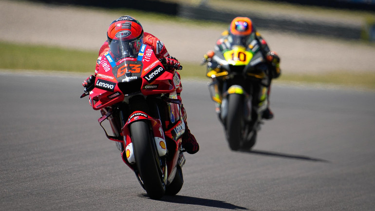 Έσωσε την παρτίδα στο τέλος του αγώνα ο Pecco Bagnaia με την 5η θέση.