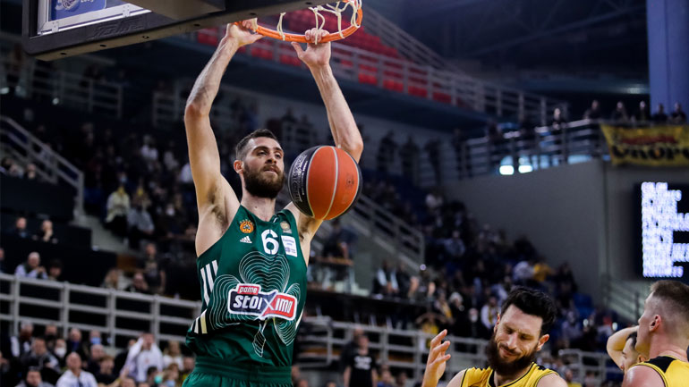 Νικητής στα Άνω Λιόσια ο Παναθηναϊκός, 83-69 την ΑΕΚ