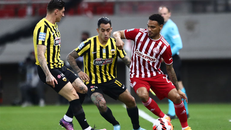 Μοιρασιά (1-1) για Ολυμπιακό και ΑΕΚ στο Καραϊσκάκη