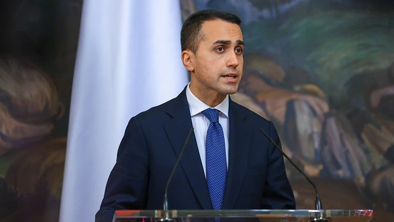 Ντι Μάιο: «Η Ιταλία δεν θα θέσει βέτο στις κυρώσεις σε βάρος του ρωσικού φυσικού αερίου»