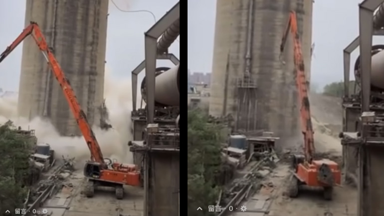 Κατεδάφιση πύργου -fail