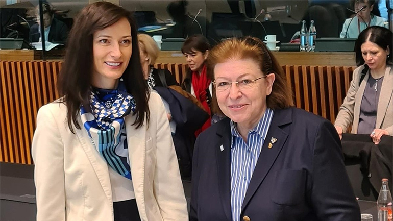 Λ. Μενδώνη: «Γενναίες αποφάσεις στο σύνολο της κοινής ευρωπαϊκής πολιτικής για την προστασία του πολιτιστικού τομέα»