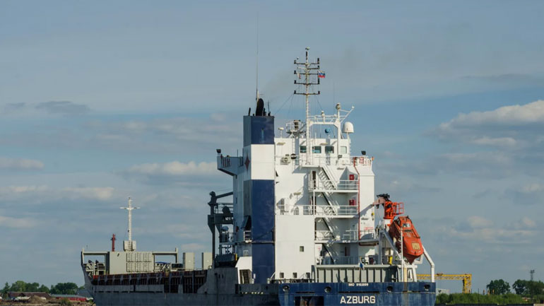 Ουκρανία: Εμπορικό πλοίο χτυπήθηκε από πύραυλο στη Μαριούπολη Ουκρανία: Εμπορικό πλοίο χτυπήθηκε από πύραυλο στη Μαριούπολη