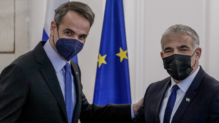 Γαΐρ Λαπίντ: Άρρηκτη η συμμαχία Ελλάδας, Ισραήλ, Κύπρου