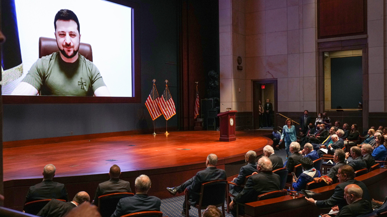 ΟΗΕ-Συμβούλιο Ασφαλείας: Ο Ζελένσκι έδειξε βίντεο με πολύ σκληρά πλάνα νεκρών αμάχων στις πολιορκημένες πόλεις