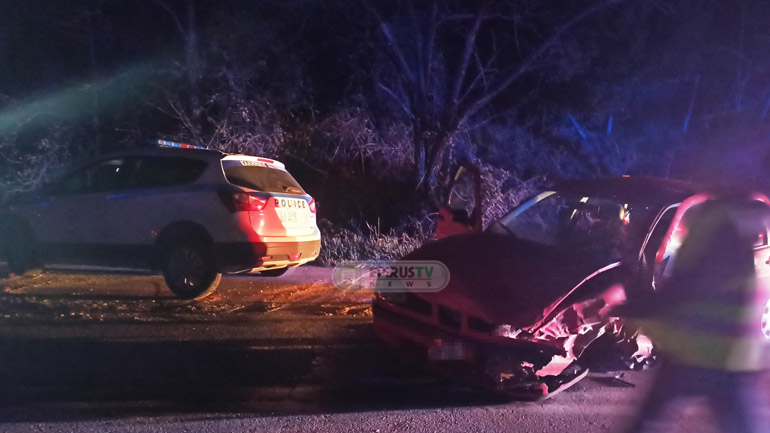 Τροχαίο με πέντε τραυματίες στα Ιωάννινα