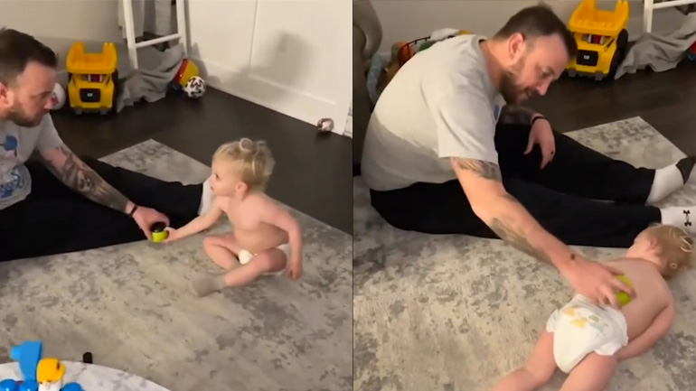 Μπαμπά, θα μου κάνεις μασάζ;