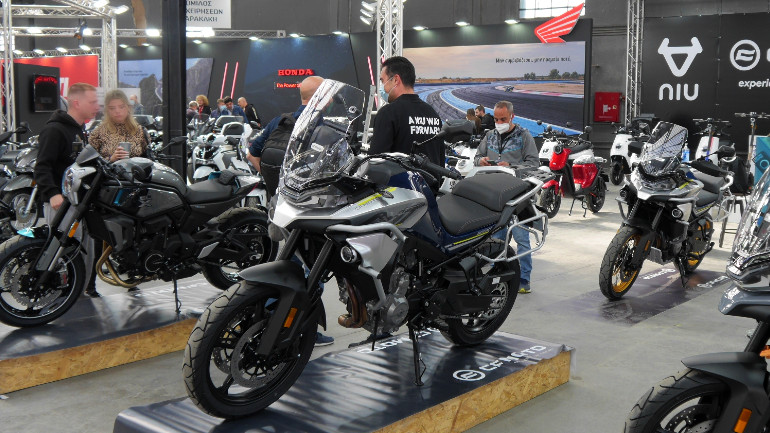 Πολλά θετικά σχόλια απέσπασε το 800ΜΤ της CFMoto.