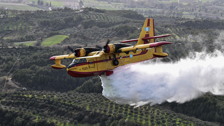 Πυρκαγιά στον Άγιο Δημήτριο Καρύστου