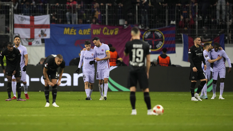 Europa League: Συνέχισε αήττητη για 14ο σερί ματς η Μπαρτσελόνα, 1-1 με την Άιντραχτ