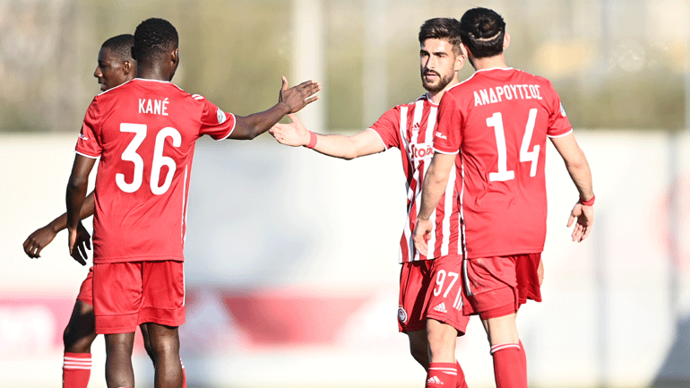 Super League 2: Νίκη για τον Ολυμπιακό Β’, 4-0 τον Θεσπρωτό