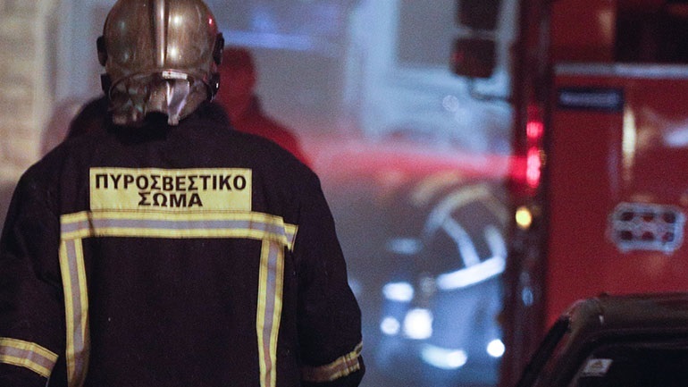 Πυρκαγιά σε δασική έκταση στην Ευρωστίνη Κορινθίας