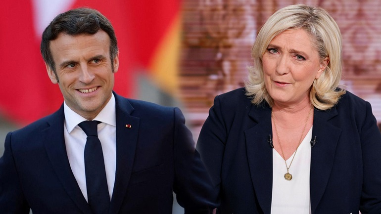 Γαλλικές εκλογές: Επικράτησε ο Μακρόν, θα αναμετρηθεί με τη Λε Πεν στον δεύτερο γύρο της 24ης Απριλίου
