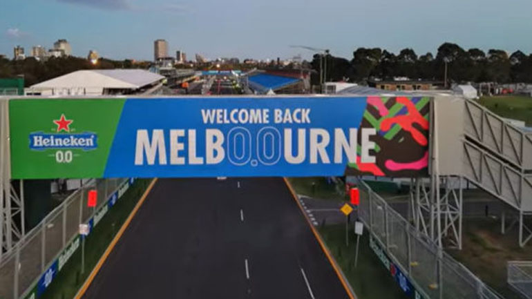 Η πίστα Φόρμουλα 1 της Μελβούρνης μέσα από τον φακό ενός Autel Nano+