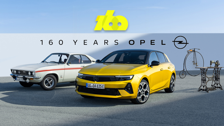 Opel: Από το 1862 έως το 2022- 160 χρόνια προόδου και εξέλιξης
