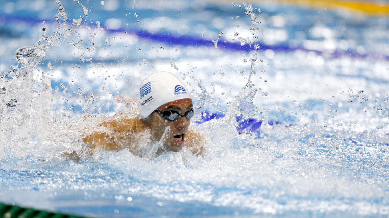 Στοκχόλμης: Πρωτιά για τον Βαζαίο στα 100μ. ελεύθερο και όριο για το Ευρωπαϊκό