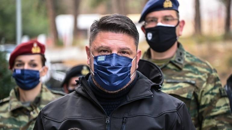 Επίσκεψη Χαρδαλιά σε μονάδες Στρατού και Αεροπορίας