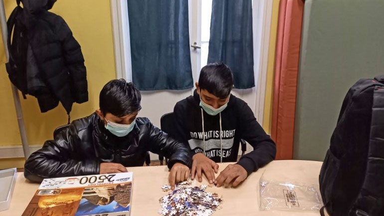 Δραστική βελτίωση στην κατάσταση διαβίωσης των ασυνόδευτων παιδιών στην Ελλάδα Δραστική βελτίωση στην κατάσταση διαβίωσης των ασυνόδευτων παιδιών στην Ελλάδα