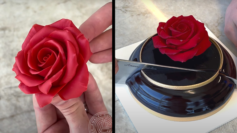 Aπολαυστικό βίντεο με την ετοιμασία ενός κέικ σοκολάτας