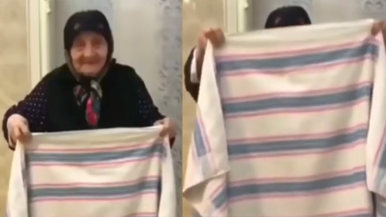 Η γιαγιά κάνει ένα μαγικό