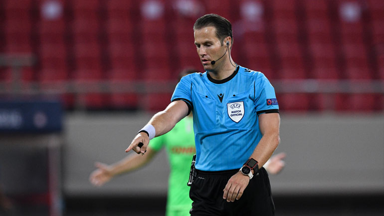 Ο Ολλανδός, Ντάνι Μακέλι διαιτητής στο ΠΑΟΚ-Μαρσέιγ