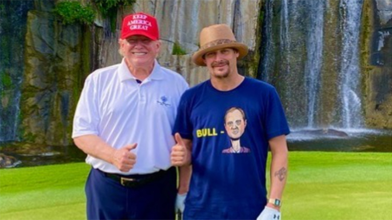 Ο Kid Rock άνοιξε την περιοδεία του με μήνυμα του Ντόναλντ Τραμπ