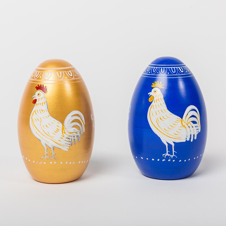 Κεραμικά αυγά με κόκορα | 50€