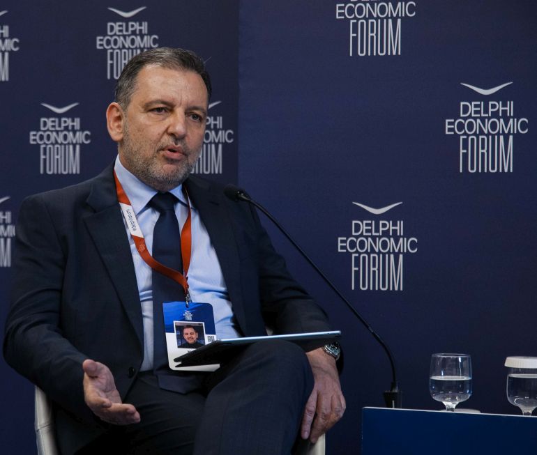 O πρόεδρος και διευθύνων σύμβουλος της Vodafone Ελλάδας, Χάρης Μπρουμίδης