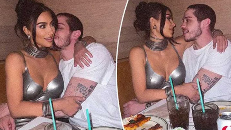 Η Kim Kardashian σε τρυφερά στιγμιότυπα με τον Pete Davidson!