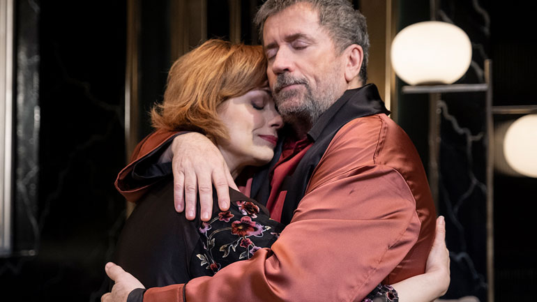 H Δάφνη Λαμπρόγιαννη αποχώρησε από την παράσταση με τον Σπύρο Παπαδόπουλο: «Δέχτηκα ξέσπασμα οργής»