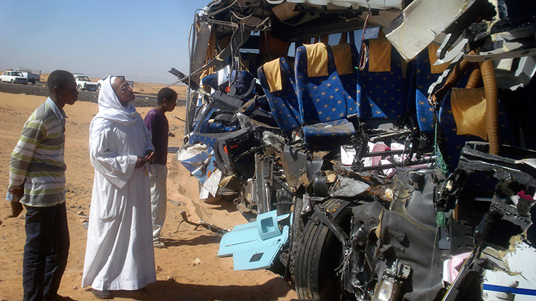 Αίγυπτος: 10 νεκροί σε τροχαίο δυστύχημα στο Ασουάν – Ανάμεσά τους Γάλλοι και Βέλγοι