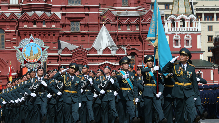 Το Καζακστάν ακύρωσε τη μεγάλη στρατιωτική παρέλαση για την 9η Μάη Το Καζακστάν ακύρωσε τη μεγάλη στρατιωτική παρέλαση για την 9η Μάη