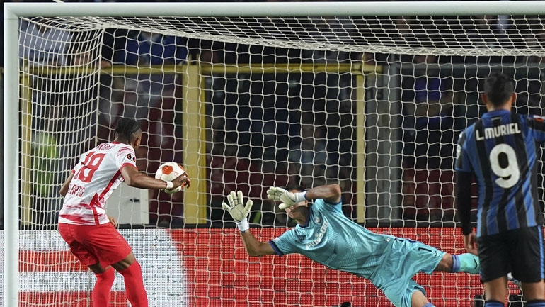 Europa League: Ο Ενκουνκού έστειλε τη Λειψία στα ημιτελικά, 2-0 οι Γερμανοί την Αταλάντα Europa League: Ο Ενκουνκού έστειλε τη Λειψία στα ημιτελικά, 2-0 οι Γερμανοί την Αταλάντα