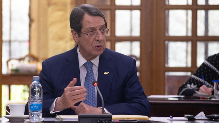 Κύπρος: Αναστασιάδης για Τσαβούσογλου: Αν πραγματικά θέλει να συνομιλούμε, να αναγνωρίσουν την Κυπριακή Δημοκρατία