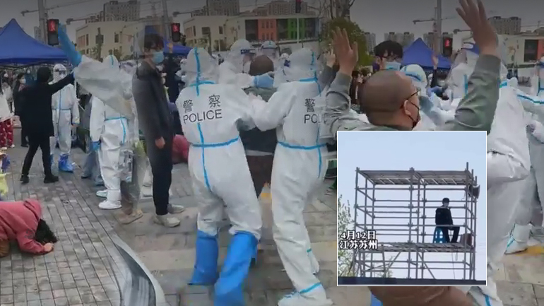 Σηκώνουν πυργίσκους με φρουρές γύρω από τη Σαγκάη