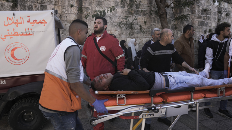 Ισραήλ: Περισσότεροι από 152 τραυματίες από τα επεισόδια στην Πλατεία των Τεμενών