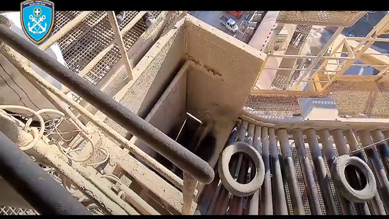 To Λιμενικό κατέστρεψε σε κλίβανο μεγάλη ποσότητα ναρκωτικών ουσιών