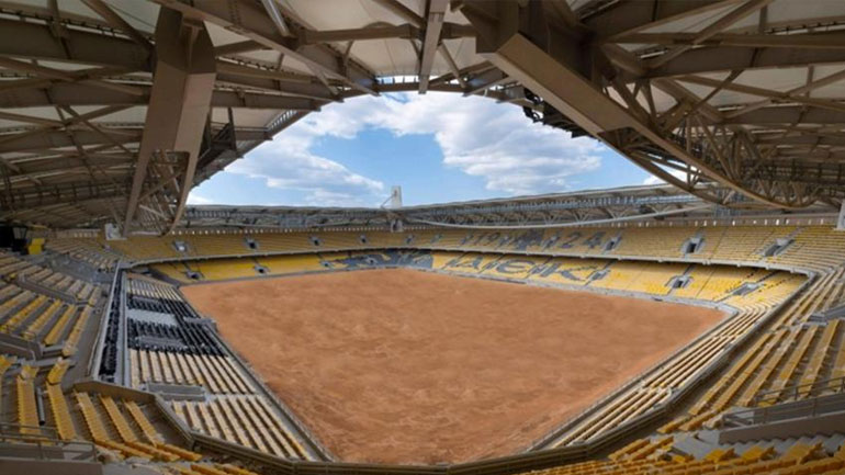 Πιο… γήπεδο από ποτέ η «Αγια-Σοφιά»: Ίσιωσε τελείως ο αγωνιστικός χώρος