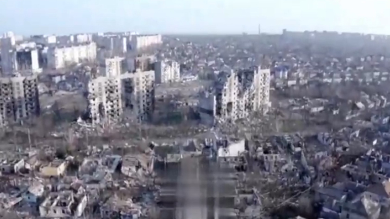 Ανατριχιαστικό βίντεο από την ισοπεδωμένη Μαριούπολη
