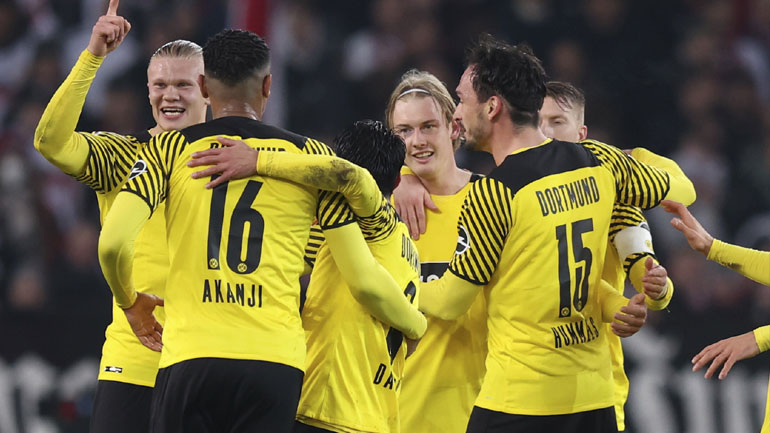 Γερμανία: Κρατούσε εξάσφαιρο η Ντόρτμουντ, 6-1 τη Βόλφσμπουργκ