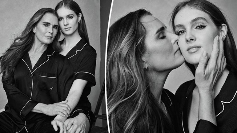 Η Brooke Shields ποζάρει με την κόρη της Grier για τη Victoria’s Secret με αφορμή την Ημέρα της Μητέρας