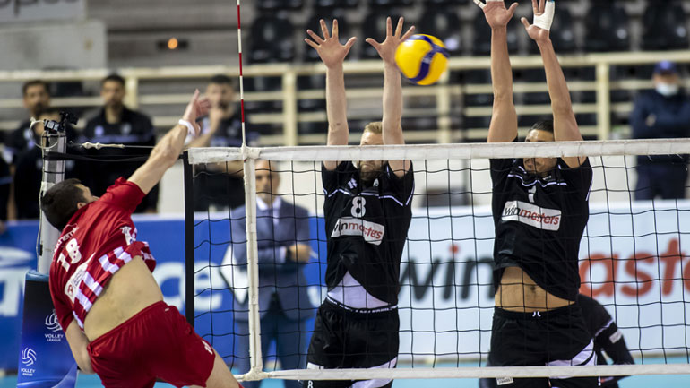 Βόλεϊ: Άφησε βαθμό στην έδρα του ΠΑΟΚ ο Ολυμπιακός, «πρασινίζει» ο τίτλος