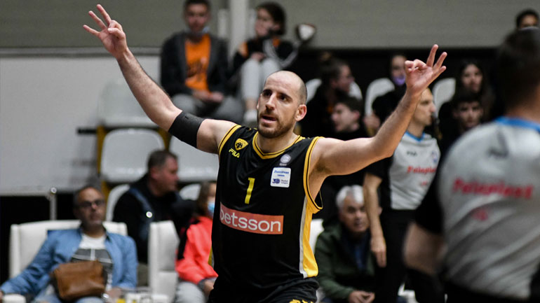 «Διπλό» διά χειρός Κόλομ για την ΑΕΚ, 89-85 τον Προμηθέα