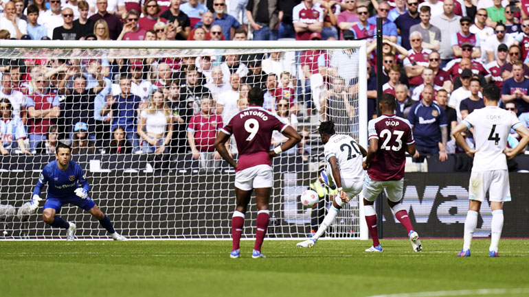 Αγγλία: Όρθια η Μπέρνλι στο Λονδίνο, 1-1 με τη Γουέστ Χαμ